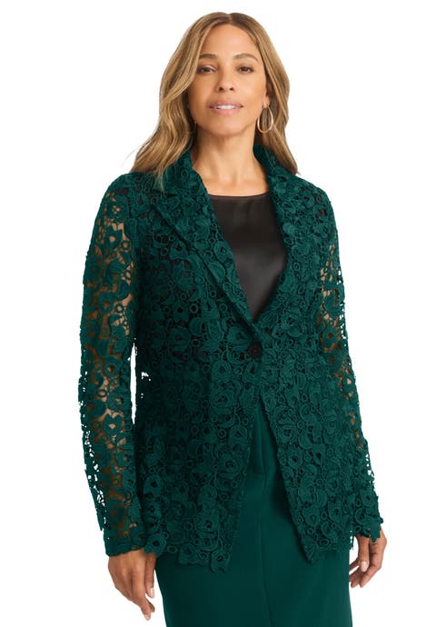 Lace Blazer (Plus)