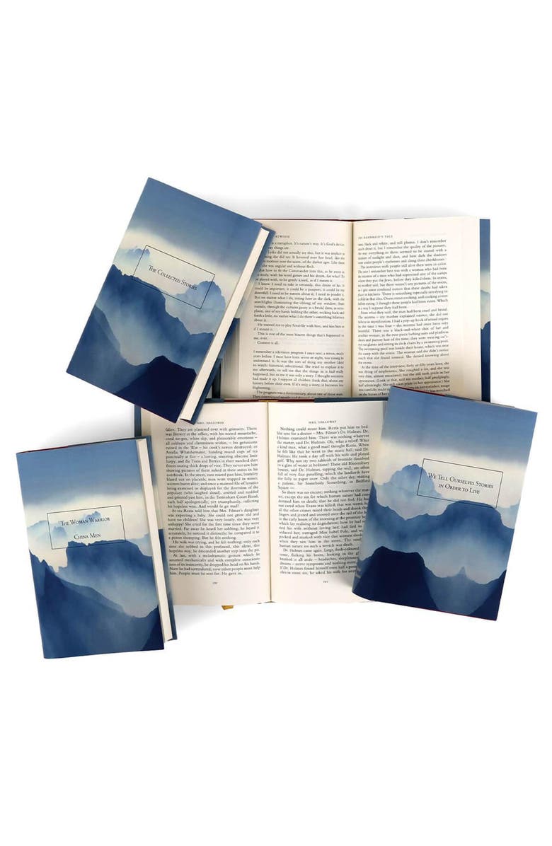 Juniper Books Influential Women Writers Book Set, Alternate, color, Blue