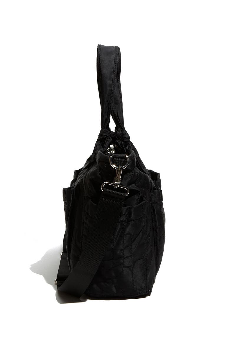MARC BY MARC JACOBS 'Pretty Nylon Eliz-A-Baby' Diaper Bag, Alternate, color, BLACK