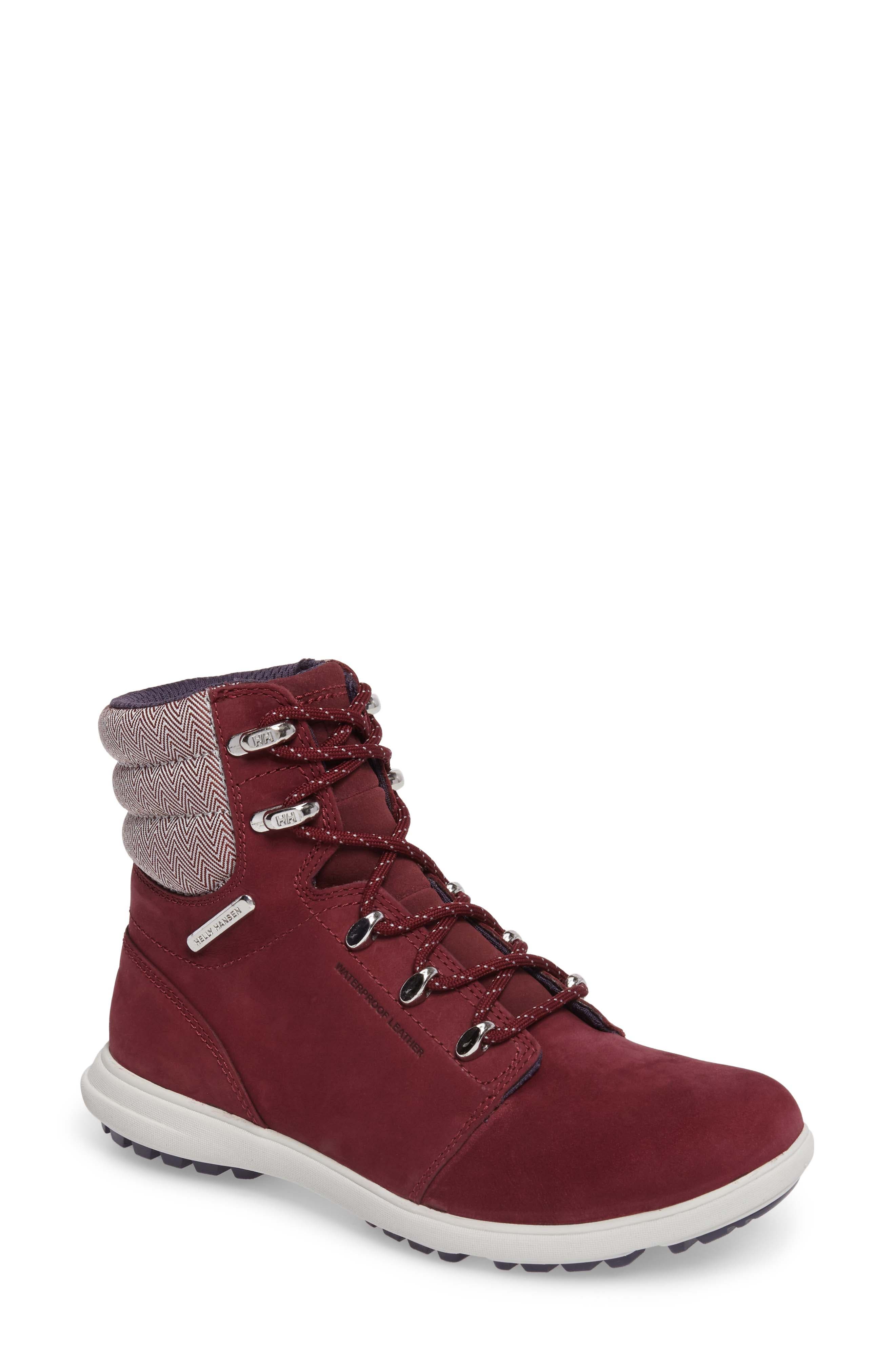 'W.A.S.T 2' Waterproof Hiker Boot, Main, color, PORT / ASH GREY / GRAPHITE
