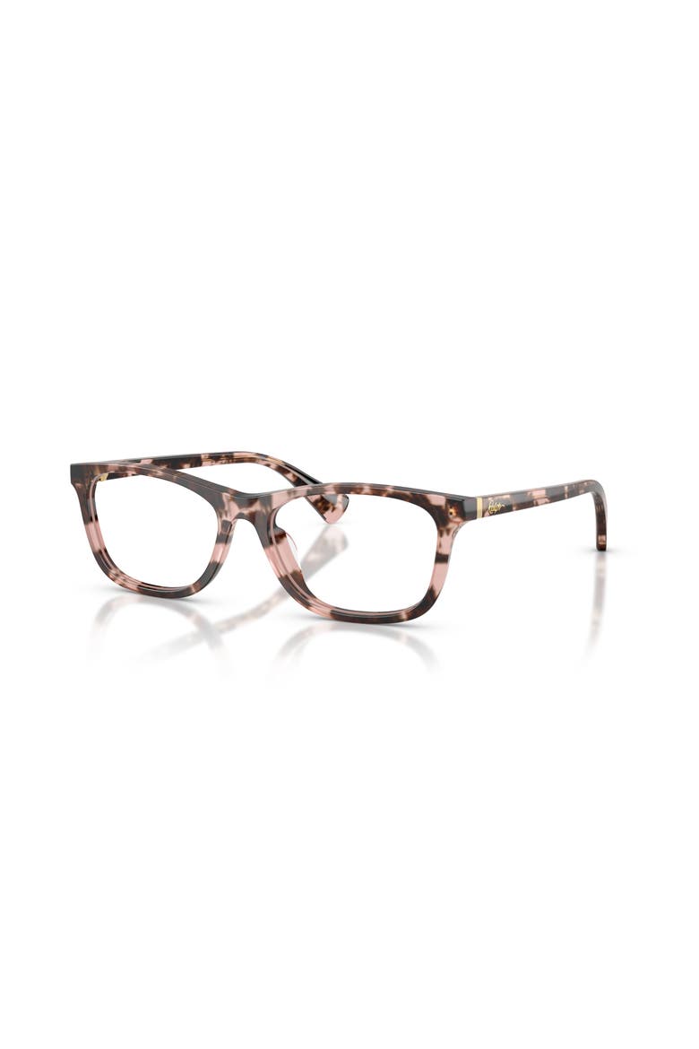 53mm Rectangle optical glasses, Main, color, Tortoise