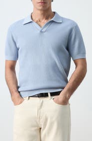 MANGO Cotton Piqué Polo