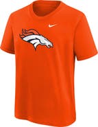Nike Youth Nike Orange Denver Broncos Logo T-Shirt