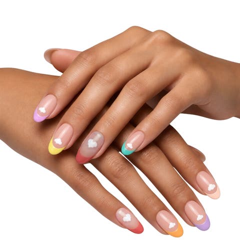 2-Pack Nail Polish Strips Chasing Rainbows Set - 32ct