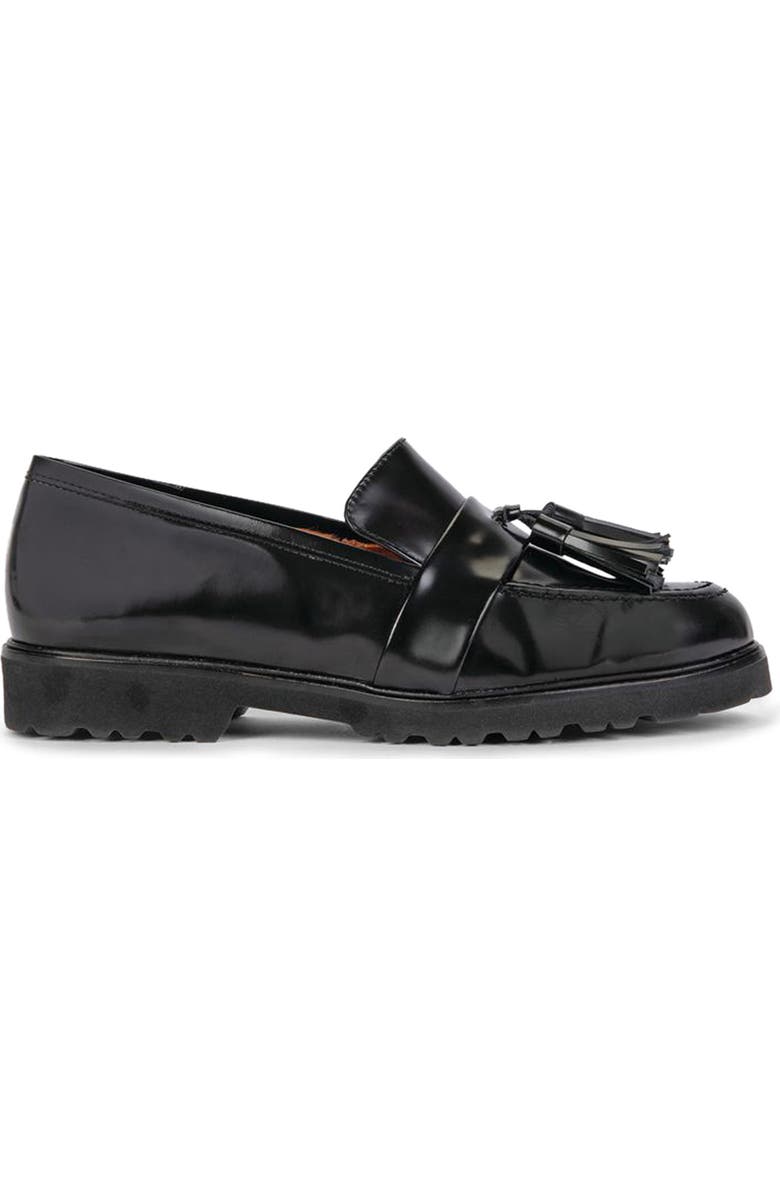 Penelope Chilvers Irvine Tassel Loafer, Main, color, Black