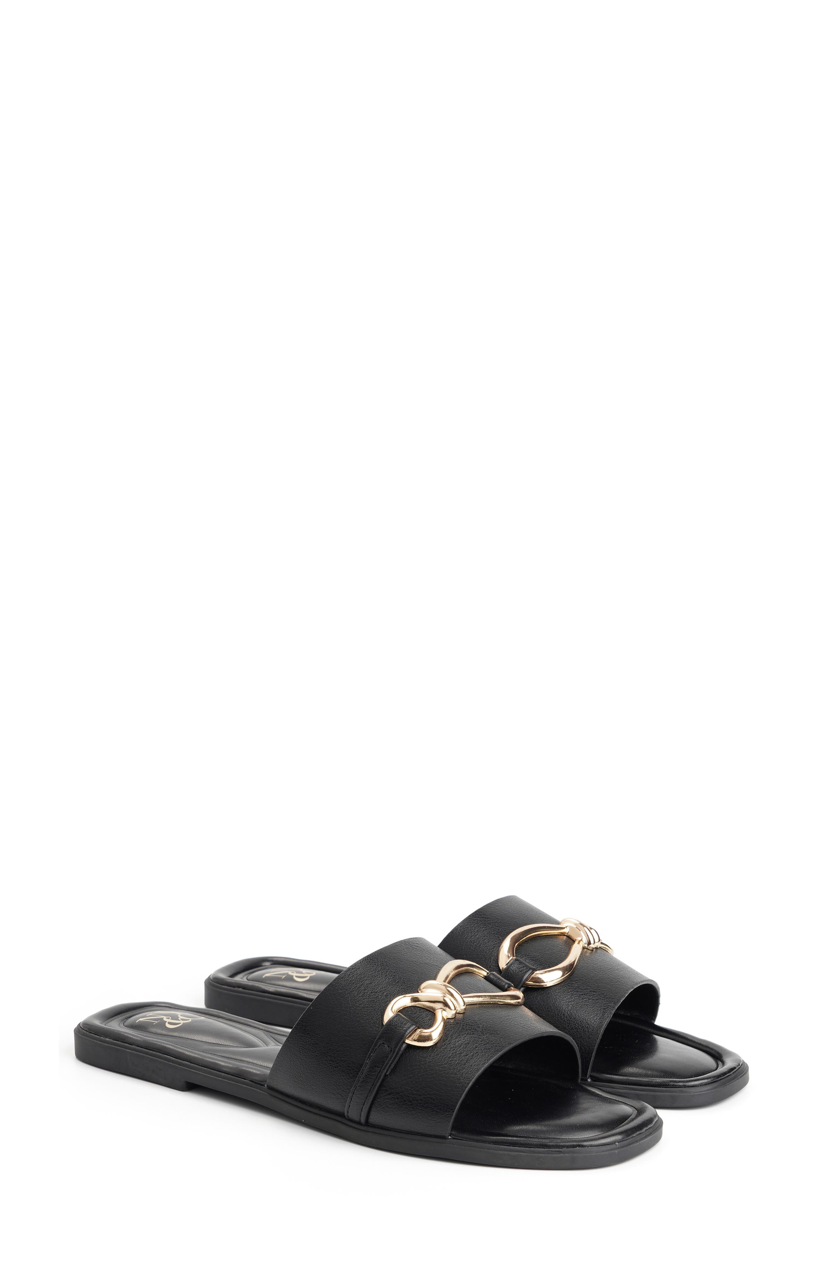 NEW YORK AND COMPANY Rayla Bit Slide Sandal