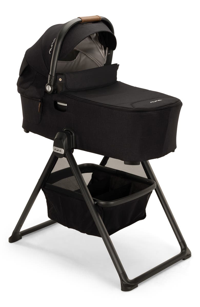Nuna demi<sup>™</sup> Next Bassinet, Stand & Basket Set, Main, color, Caviar