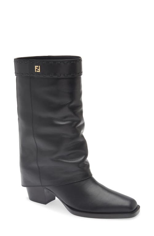 Fendi Minerva Bootie In Black