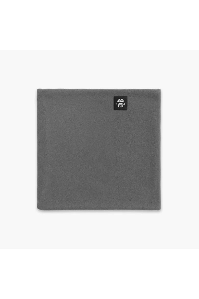 Double-Layer Fleece Neck Warmer, Main, color, Graphite
