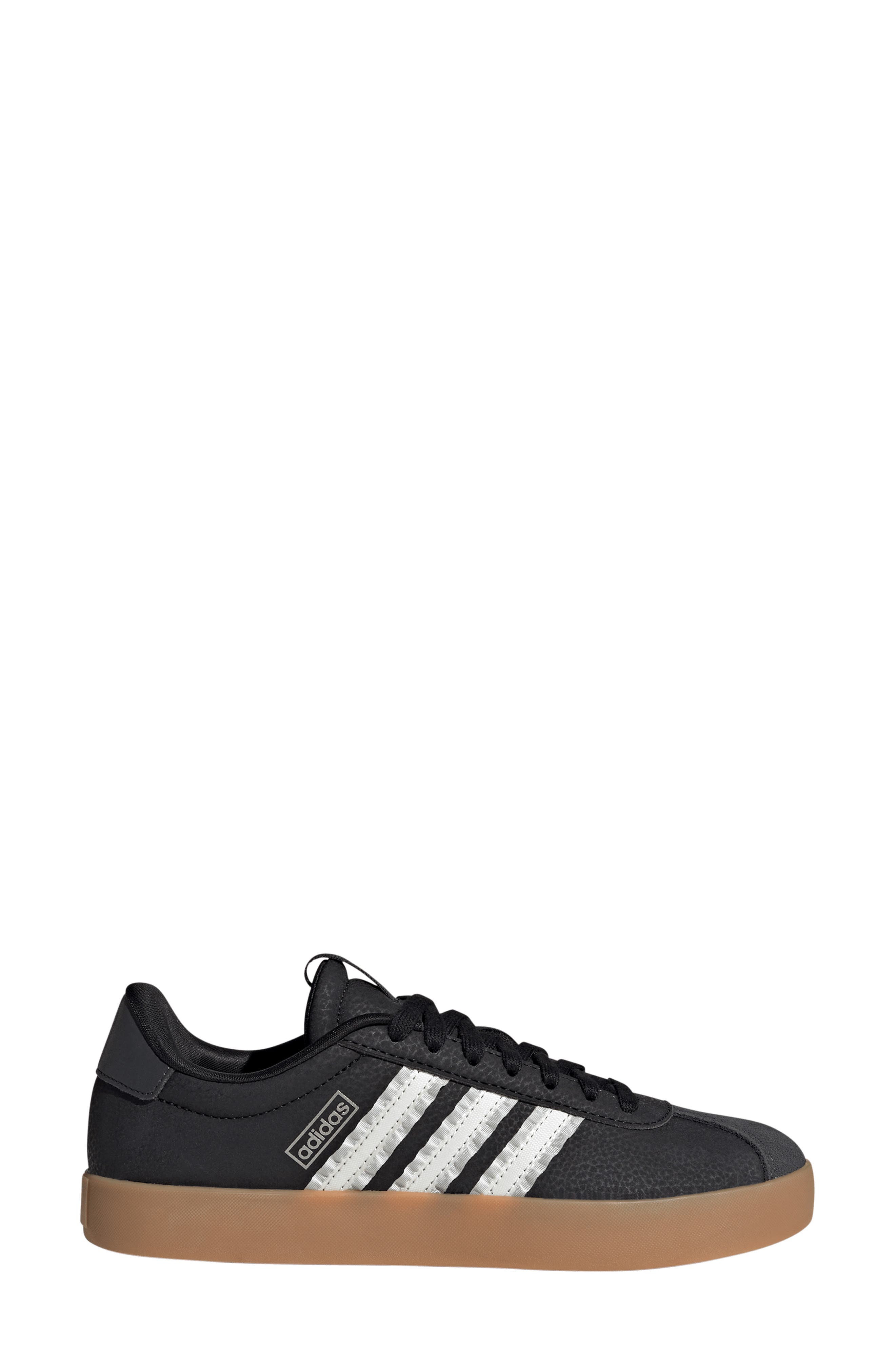 adidas VL Court 3.0 Sneaker, Alternate, color, Core Black/ White/ Cyber Met.