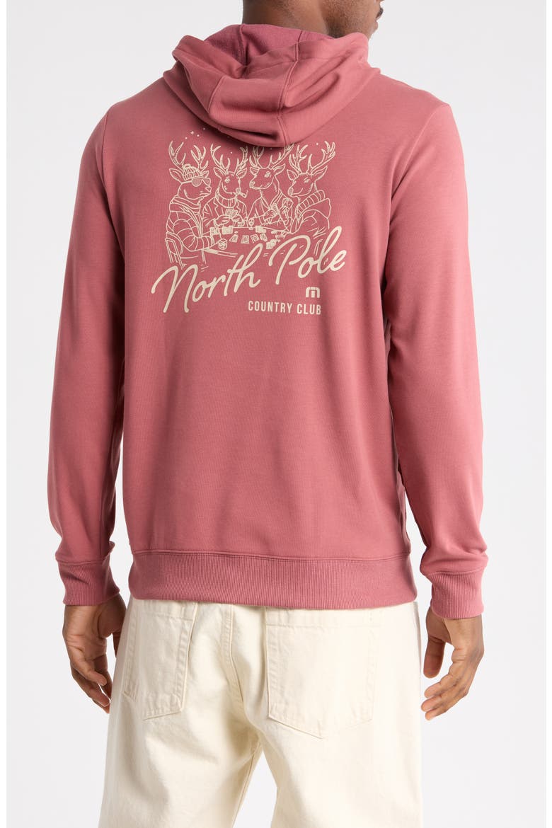 Snowscape Cloud Graphic Hoodie, Alternate, color, ROAN ROUGE
