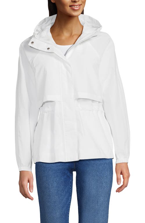 LANDS' END LANDS' END SQUALL PACKABLE RAIN JACKET 