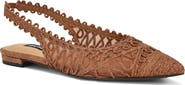 Nine West Jovias Slingback Pointed Toe Flat