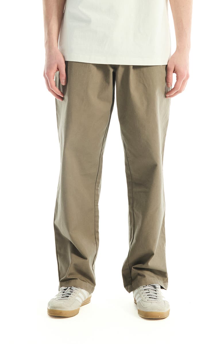 VOUSETI Relax Fit Tailored Pants, Main, color, Coffee