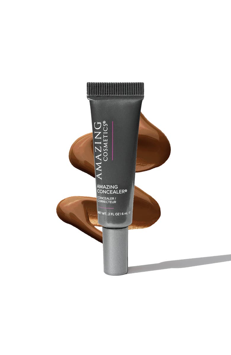 AMAZINGCOSMETICS AMAZINGCONCEALER Full Coverage Color Correcting Concealer, Alternate, color, Warm Deep