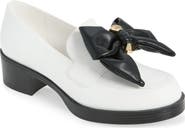 KARL LAGERFELD PARIS Camilia Fan Bow Loafer
