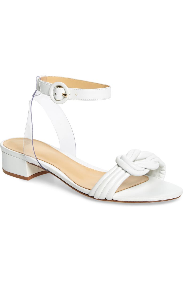 Alexandre Birman Vicky Ankle Strap Sandal, Main, color, White