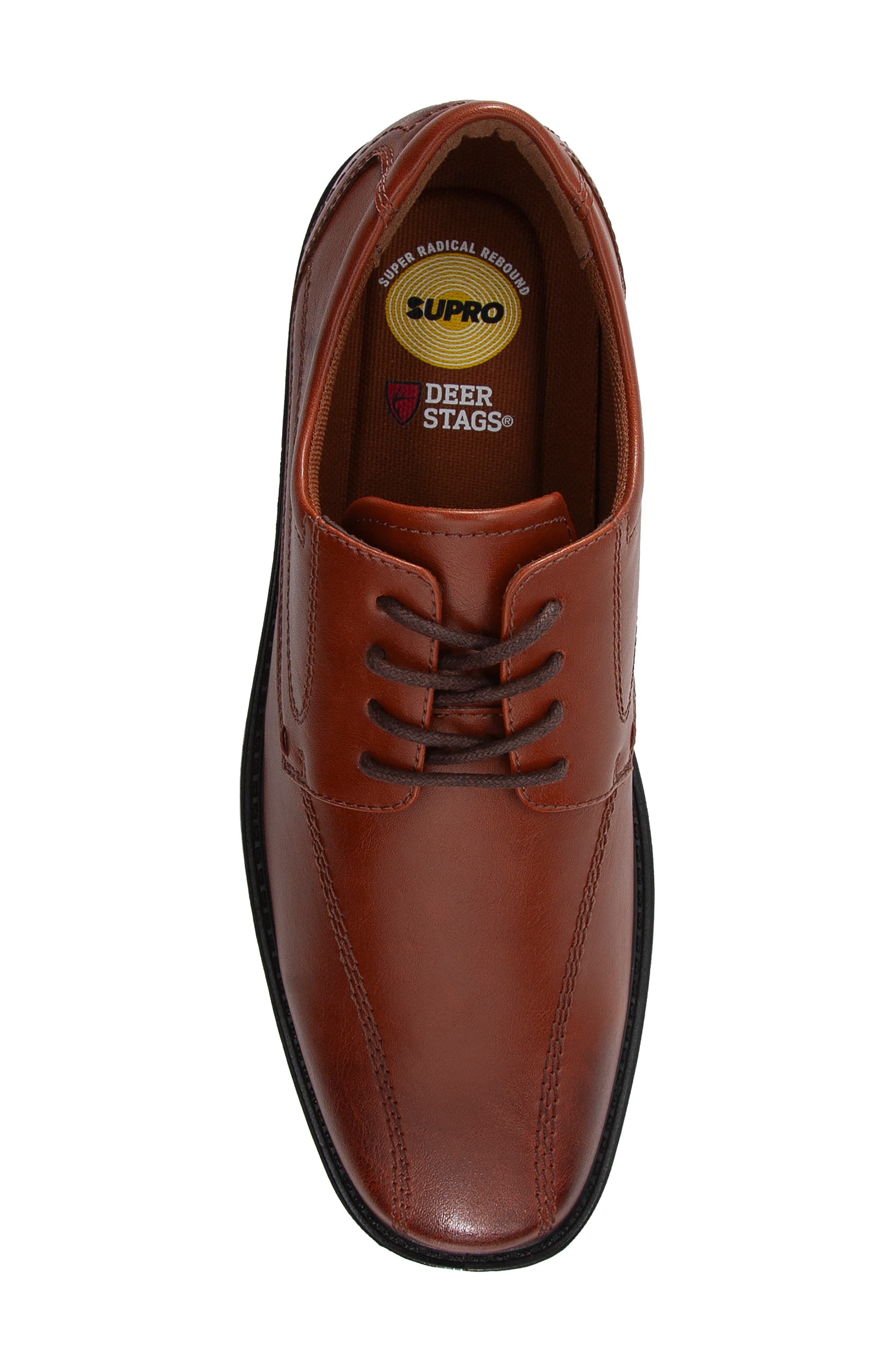 Deer Stags Easton SUPRO Derby, Alternate, color, Dark Luggage