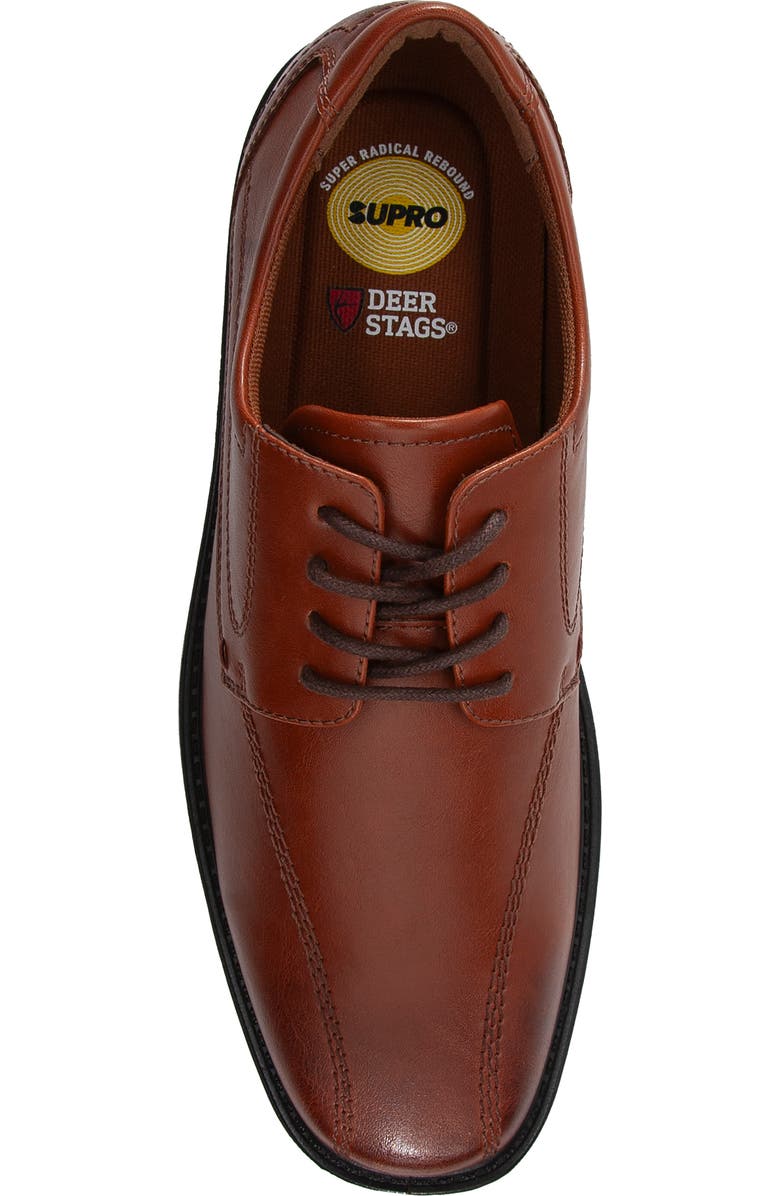 Deer Stags Easton SUPRO Derby, Alternate, color, Dark Luggage