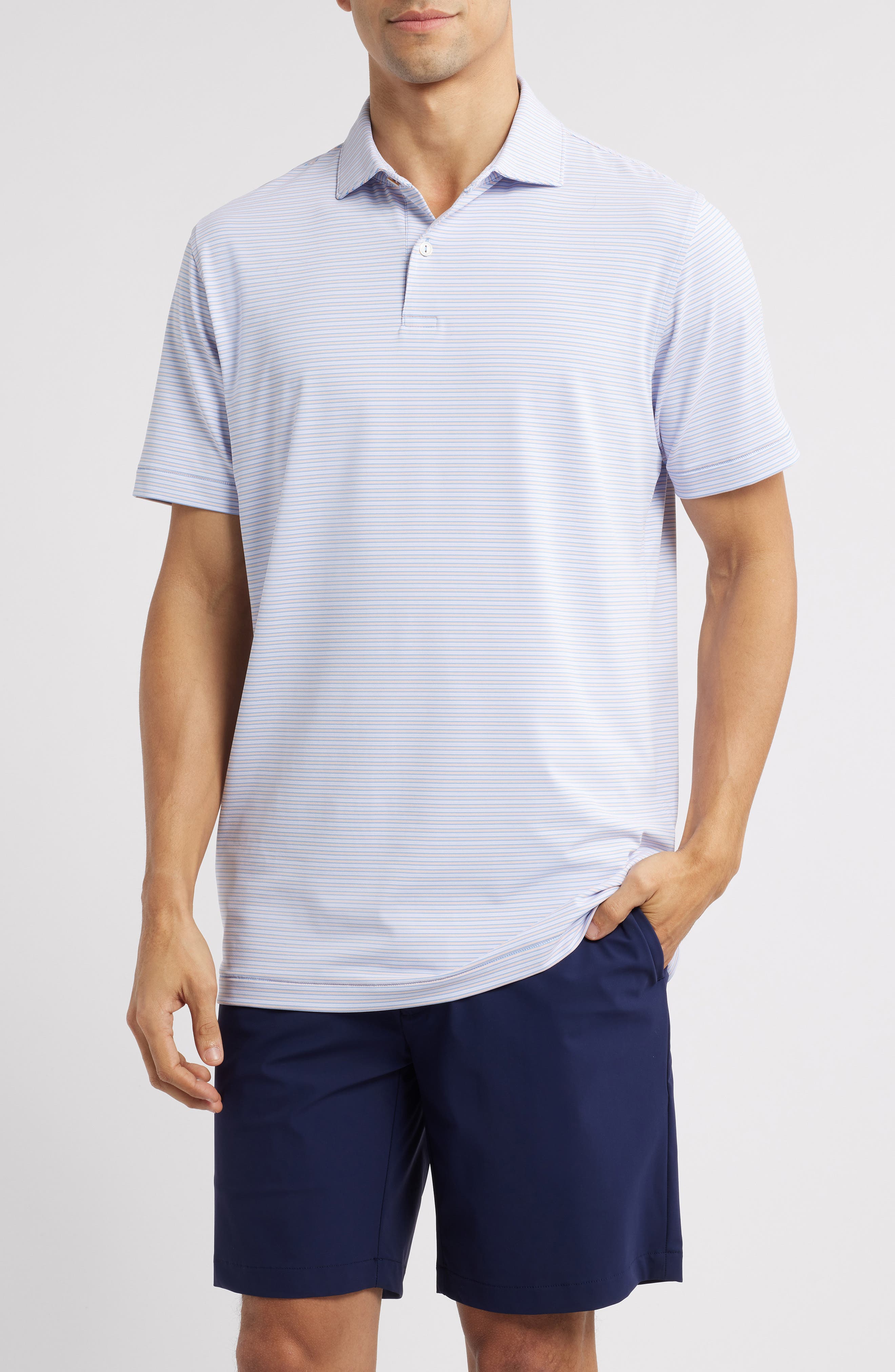 Peter Millar Chord Performance Jersey Polo