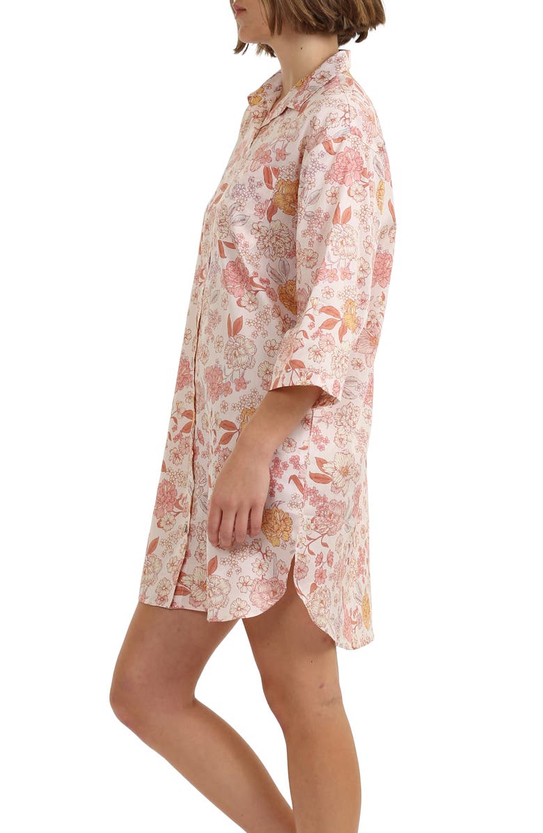 Papinelle Karolina Cotton Sateen Nightgown, Alternate, color,