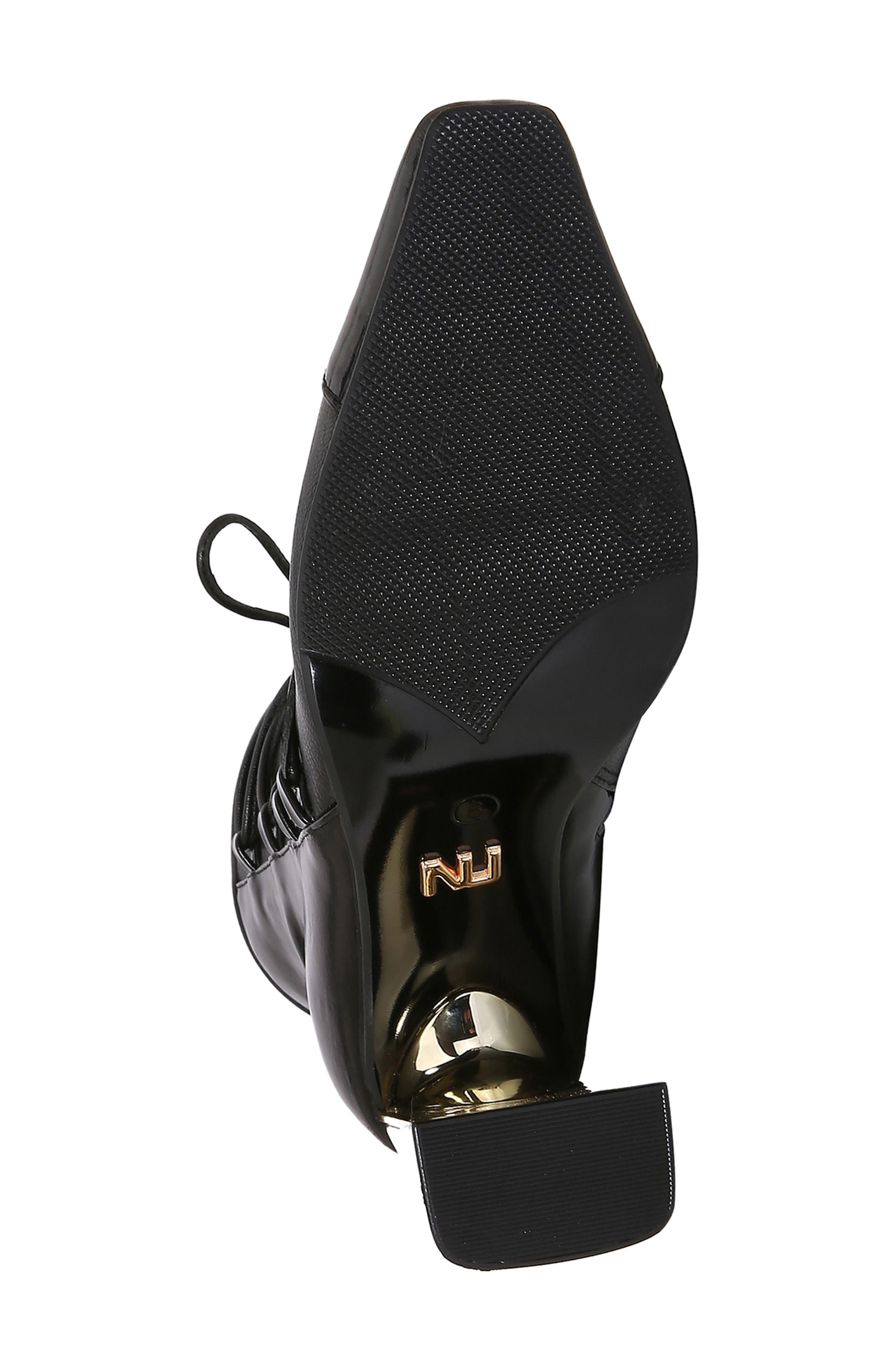 NINETY UNION Farah Square Toe Bootie, Alternate, color, Black