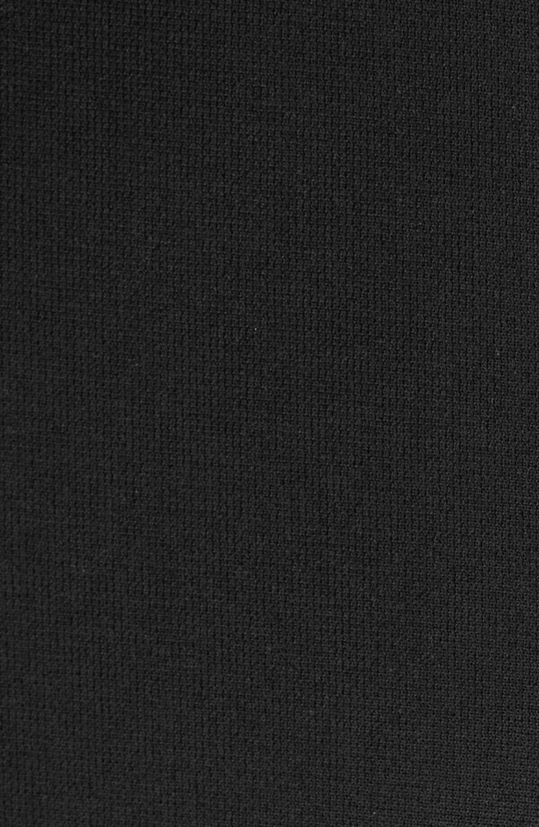 Courrèges Cocoon Bonded Cotton Blend Jacket, Alternate, color, Black