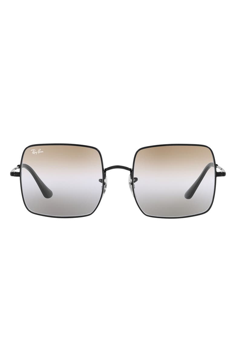 Ray-Ban 54mm Gradient Square Sunglasses, Main, color,