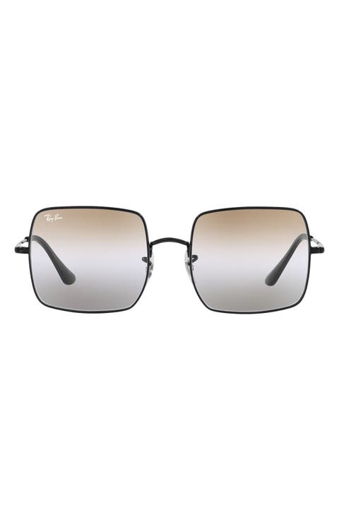 54mm Gradient Square Sunglasses