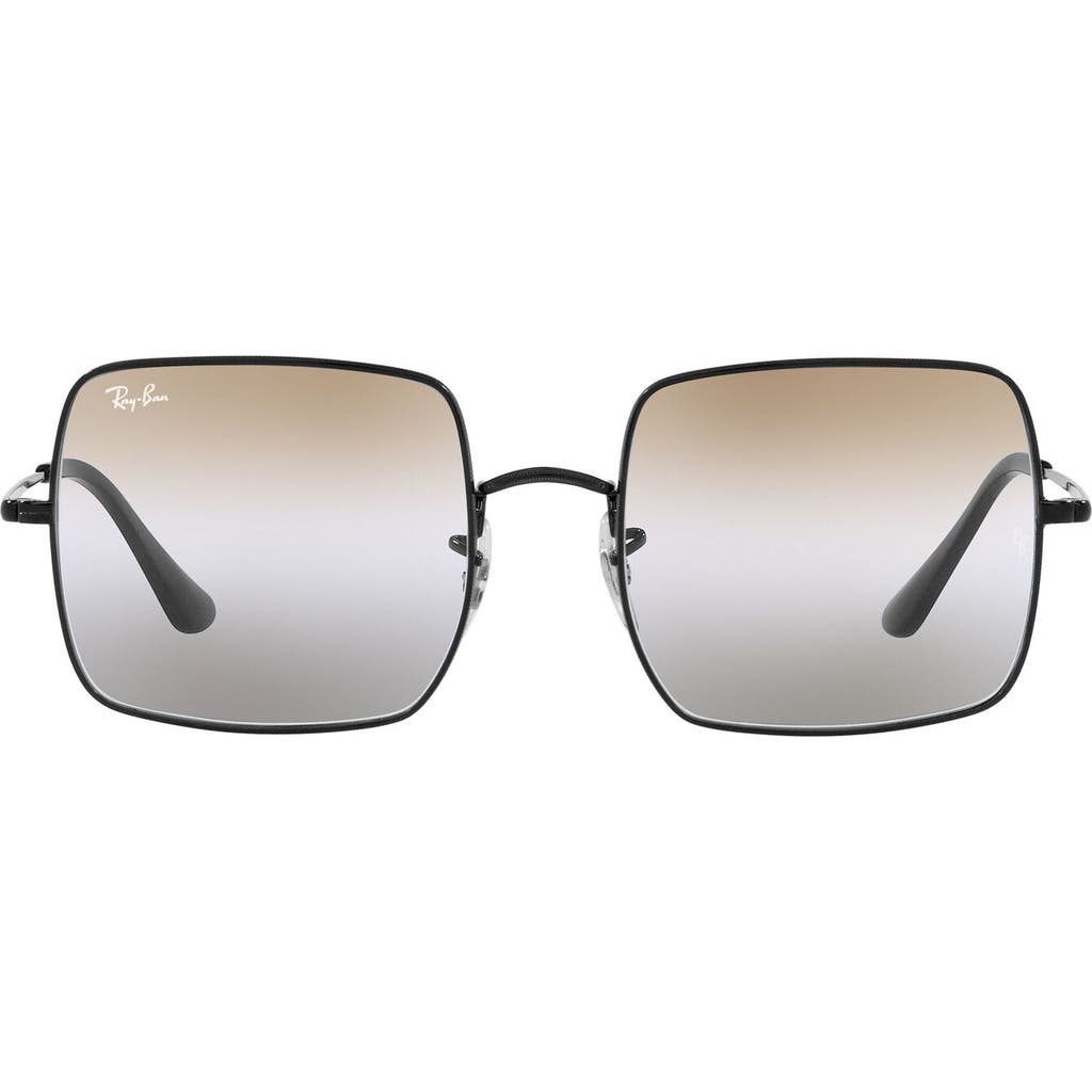 Ray Ban Ray-ban 54mm Gradient Square Sunglasses In Gray