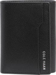 Cole Haan Bank Trifold Leather Wallet