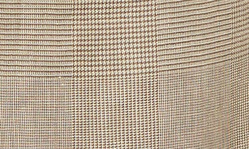 Ralph Lauren Checked Linen And Silk Blazer In Multi