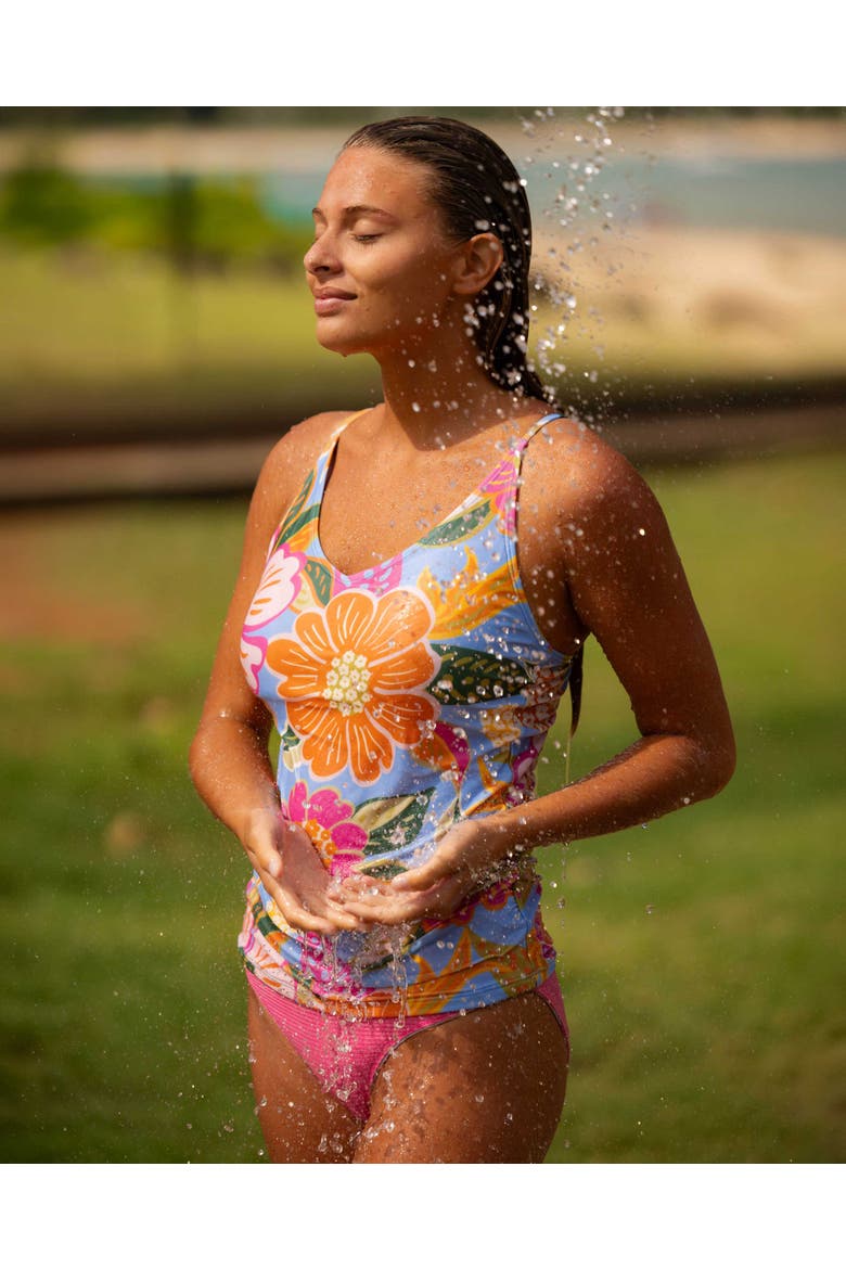 V-Neck Tankini, Alternate, color, Mona