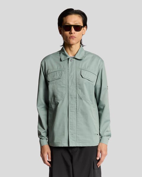 Long Sleeve Multi Pocket Overshirt