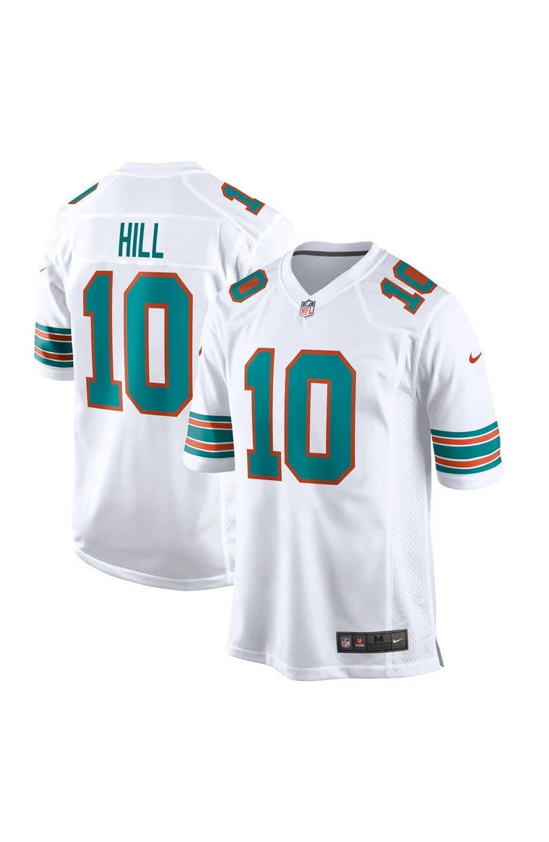 Nike Men's Nike Tyreek Hill White Miami Dolphins Alternate Game Jersey, Main, color, White