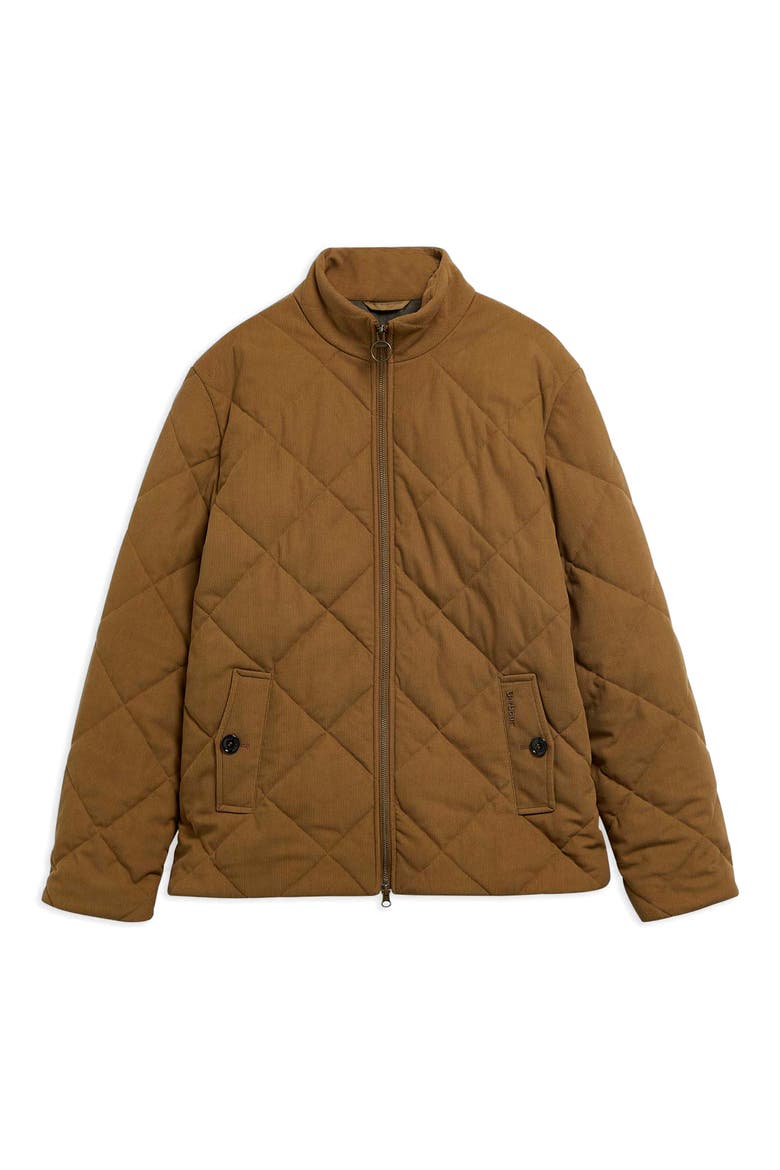 Corden Quilted Jacket, Alternate, color, DARK SANDSTONE