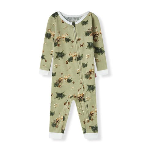 Organic Cotton Zipper Pajama (Baby)