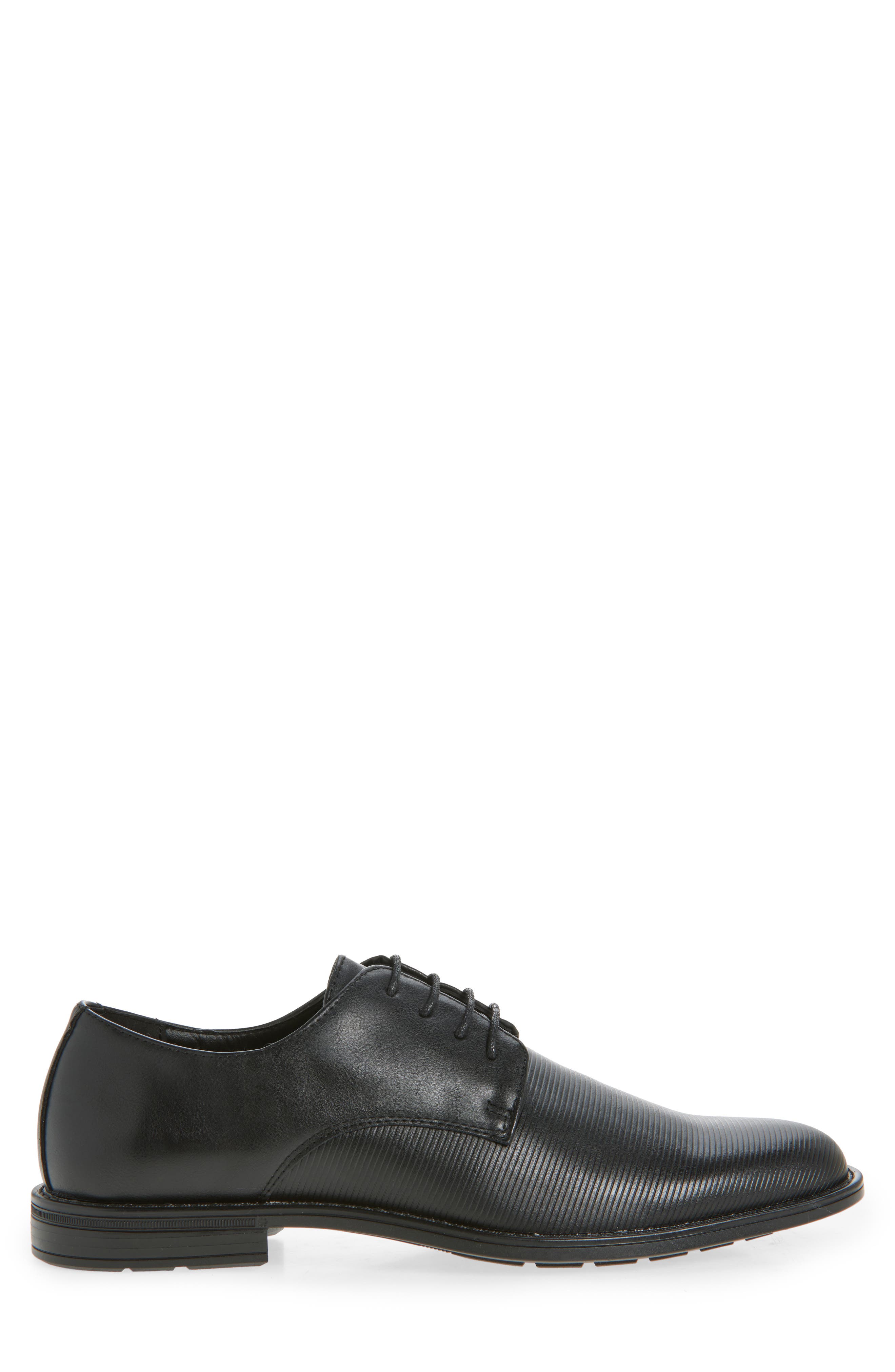 GEOFFREY BEENE Ribbed Derby, Alternate, color, Black