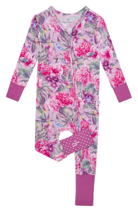 Ellery Fitted Convertible One-Piece Pajamas (Baby)