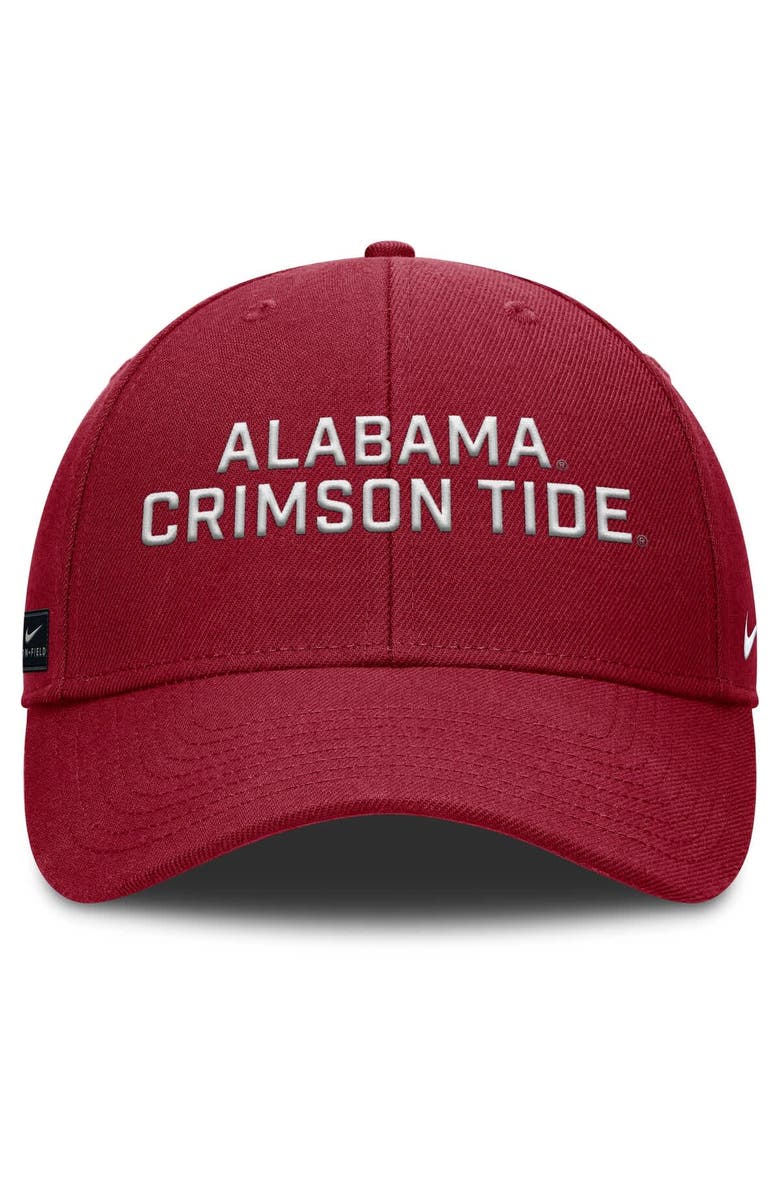 Nike Men's Nike Crimson Alabama Crimson Tide Rise Practice Adjustable Hat, Alternate, color, Crimson