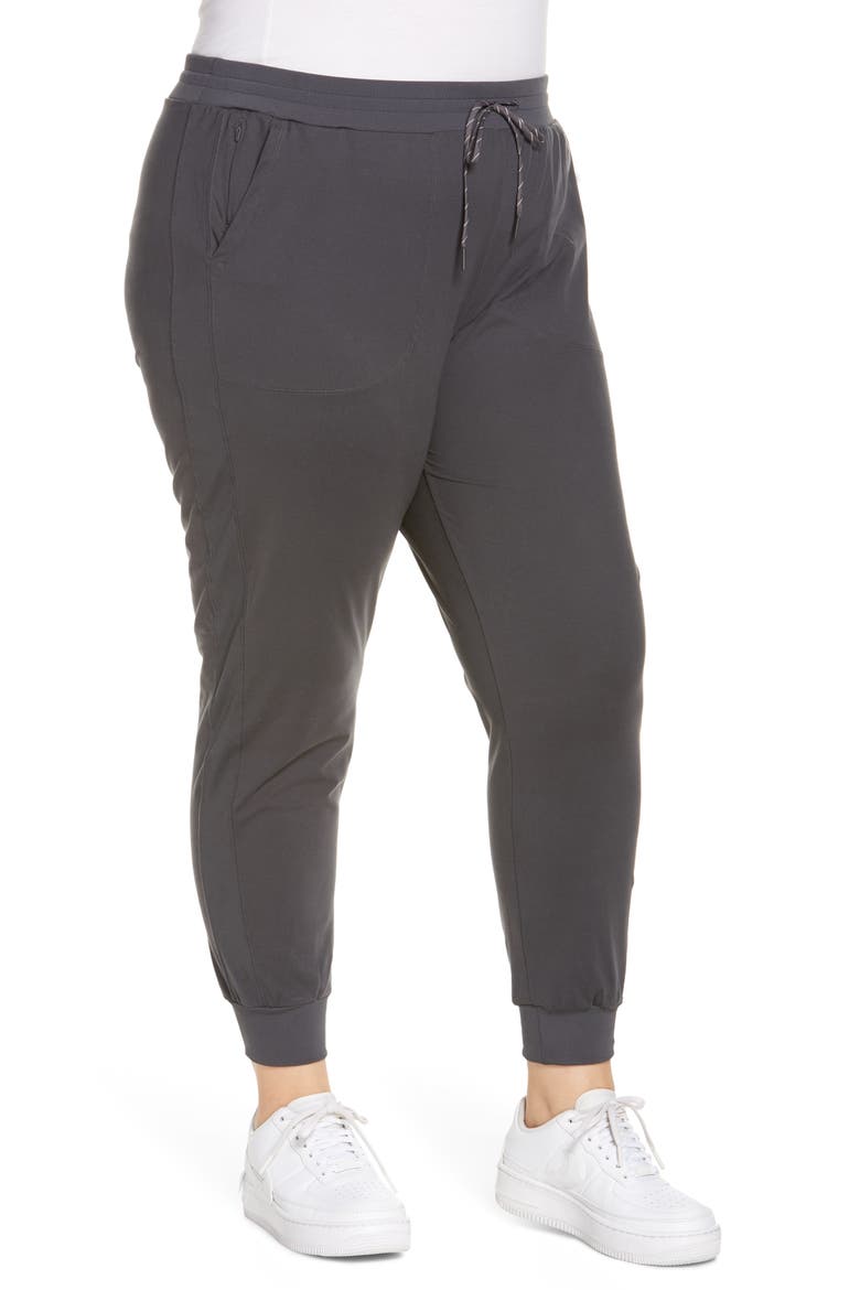 Live-In Pocket Joggers, Alternate, color, GREY STONEHENGE