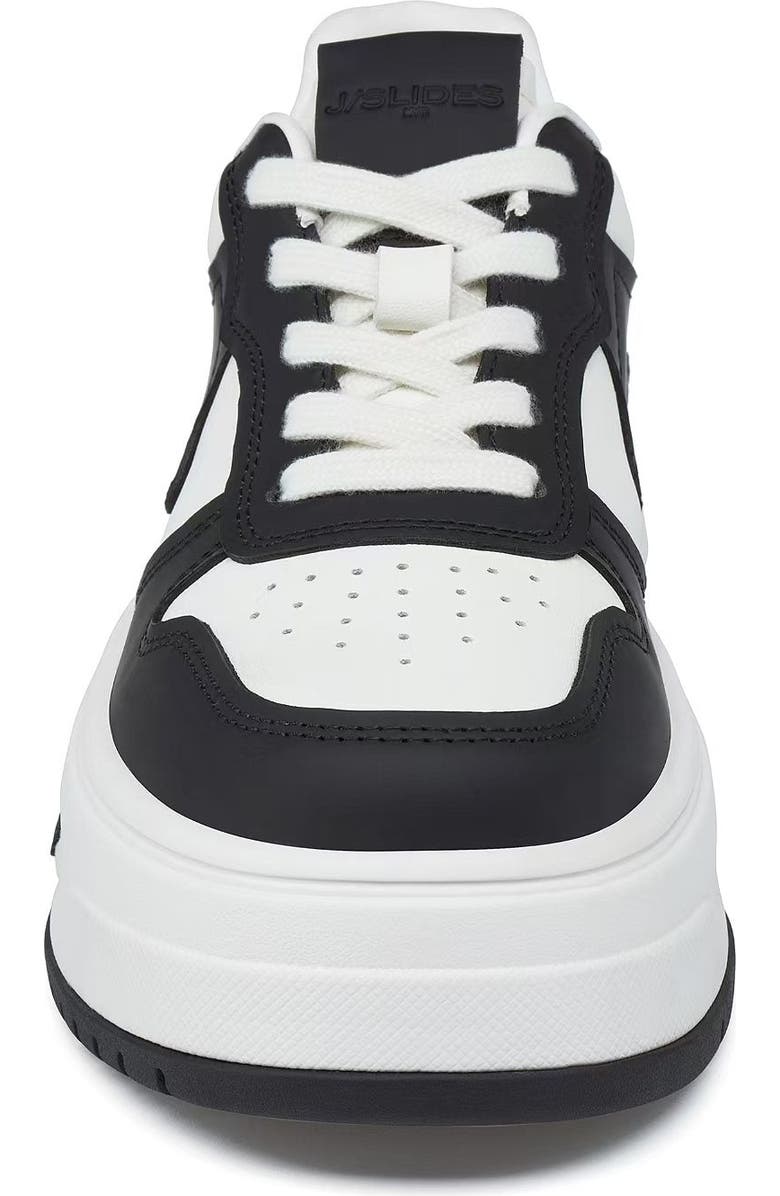 JSlides Footwear PEARL SNEAKER, Alternate, color, Black/White