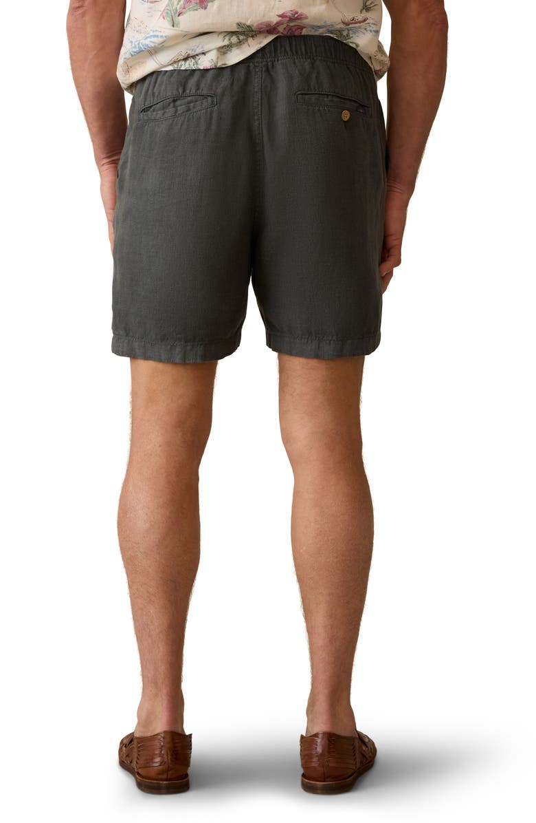 Faherty Essential Linen Shorts, Alternate, color, 