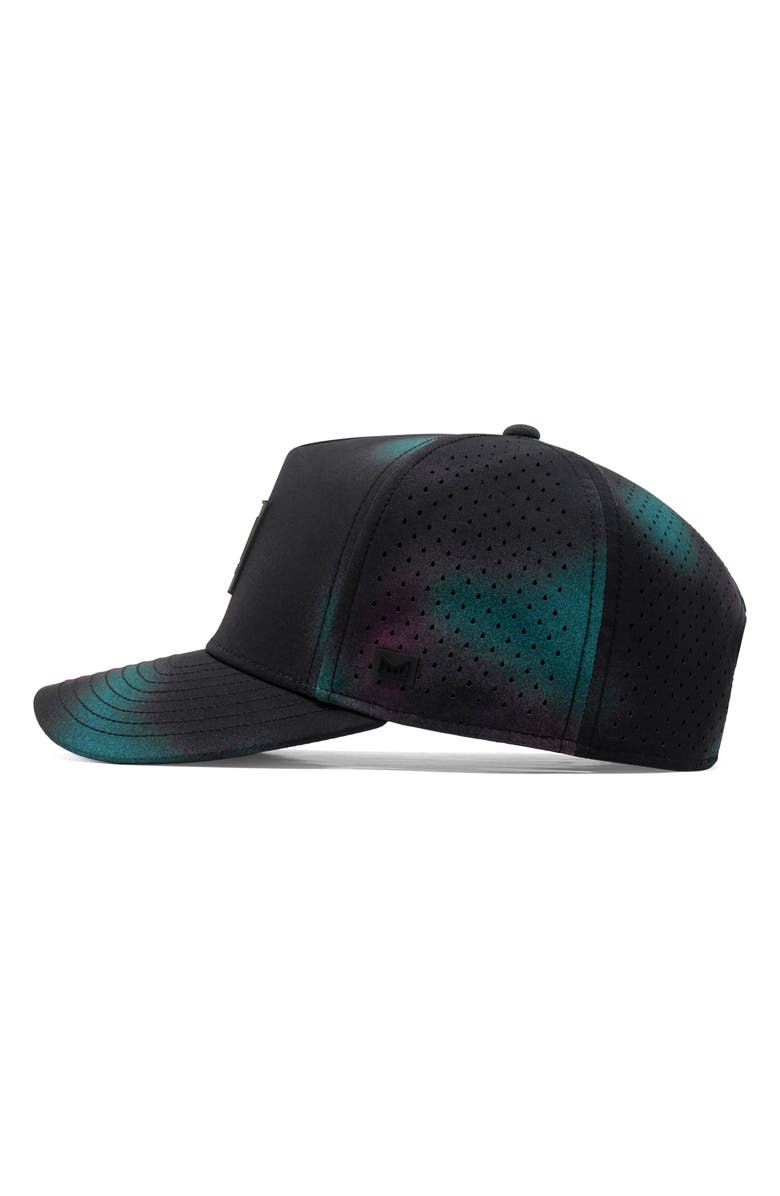 Melin Odyssey Stacked Aura Hydro Adjustable Performance Ball Cap, Alternate, color, Northern Aura