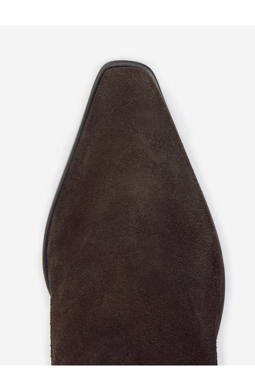 Reformation Dominique Knee High Boot In Brown