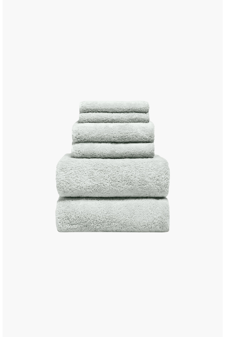 Ultraplush Australian Cotton Standard 6-piece Towel Set, Alternate, color, Striped Tan