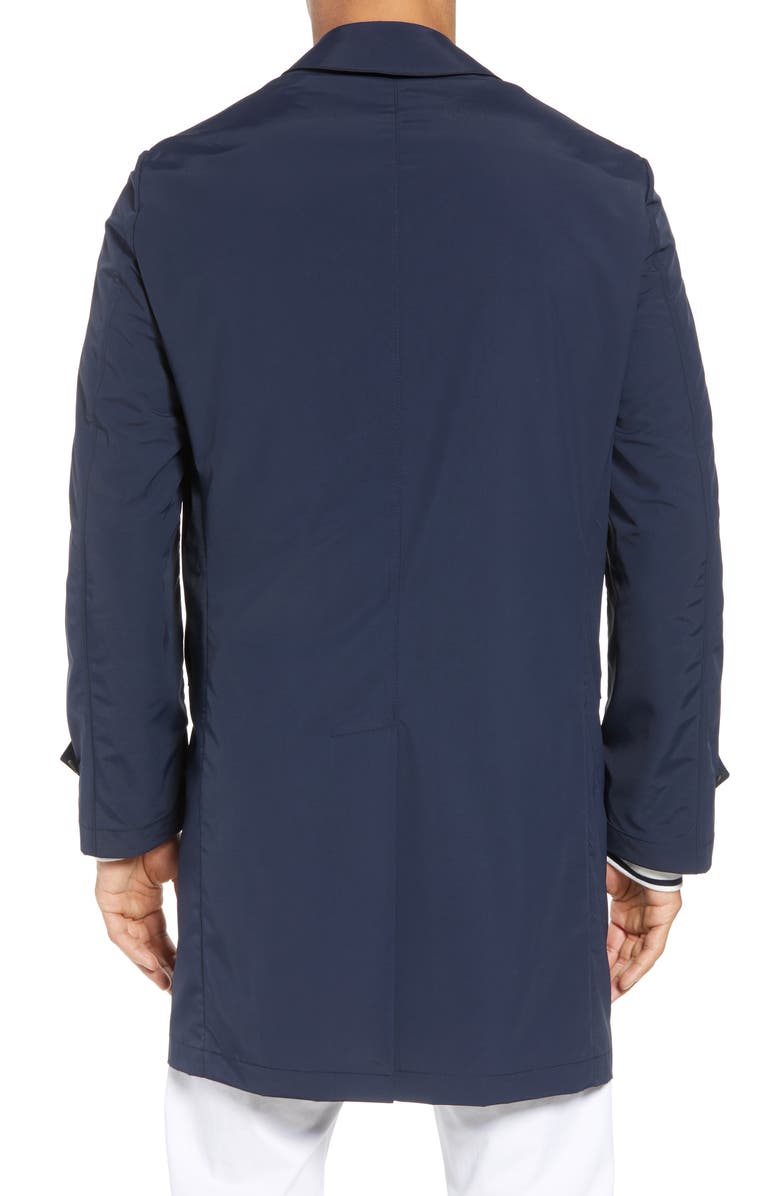 H Shell Wool Blend Rain Coat, Alternate, color,