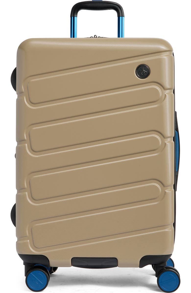 Original Penguin River 25-Inch Harside Spinner Luggage, Main, color, Travertine/ Blue