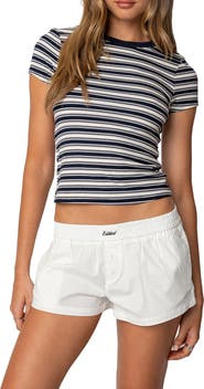 EDIKTED Arlyn Stripe T-Shirt
