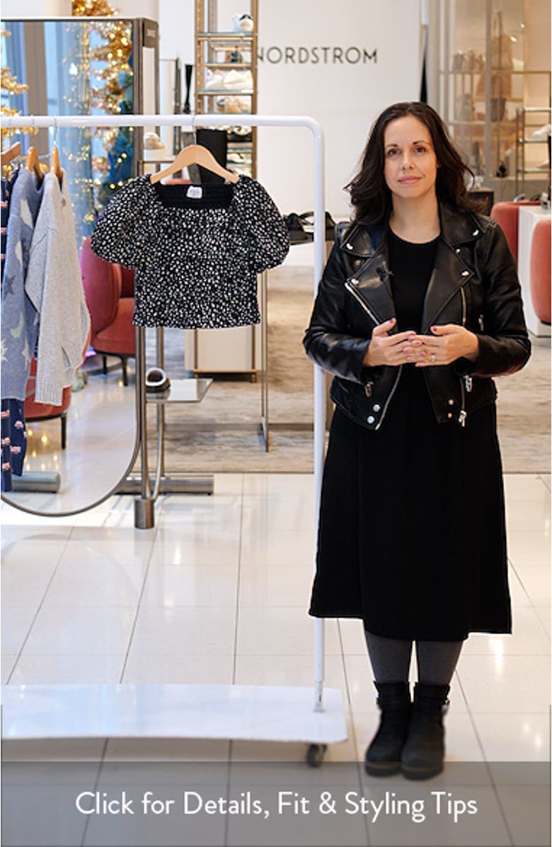 Kids' Emerson Puff Sleeve Top, sales video thumbnail